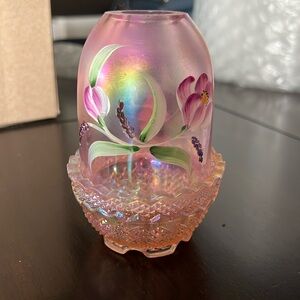 Fenton fairy lamp